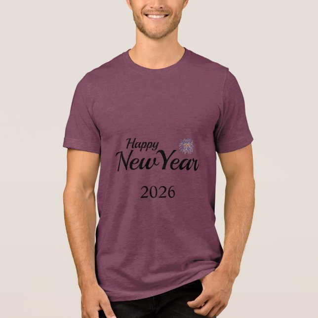 Presente Personalizado de Ano Novo Feliz (Frente)