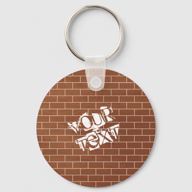 Presente Personalizado de Chaveiro de Texto Person (Frente)