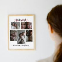 Presente Personalizado de Colagem de Fotos para a