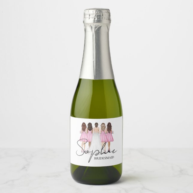 Presente Personalizado de Dama de Honra com Nome (Frente)