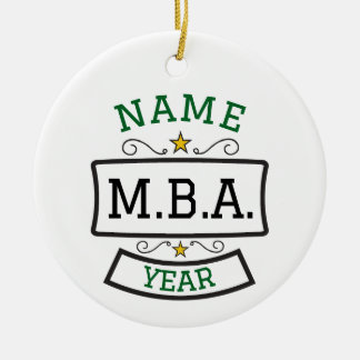 Presente Personalizado de Formatura MBA Enfeite