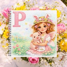 Presente Personalizado de Porco P para Meninas