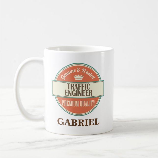 Presente personalizado engenheiro da caneca do (Esquerda)