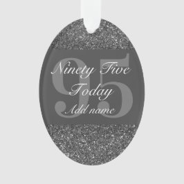 presente personalizado especial de enfeite de aniv