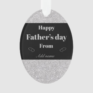 presente personalizado especial de ornamento de di