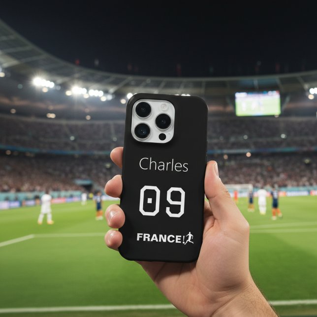 Presente Personalizado Nome Número Futebol França (Criador carregado)