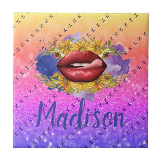 Presente Personalizado para Bridesmaid, Casamento, (Frente)