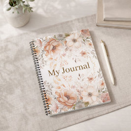 Presente Personalizado para Ela Floral Terracota