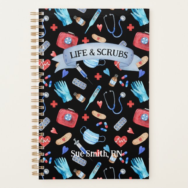 Presente Personalizado para Enfermeiro Planejador  (Frente)