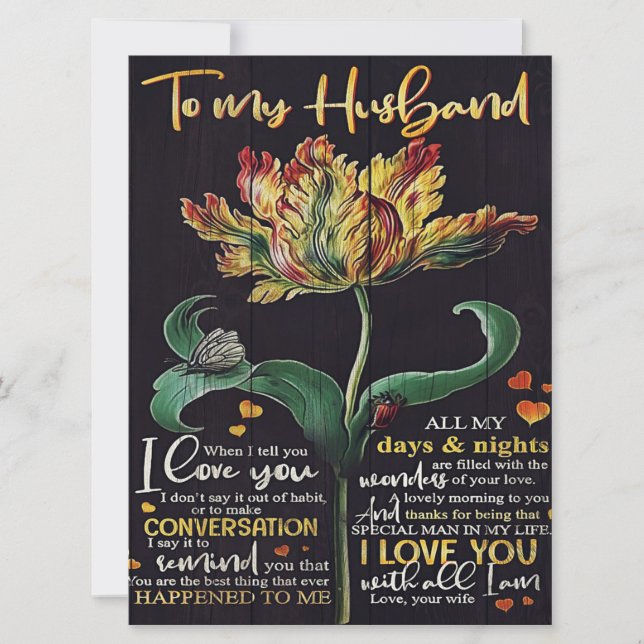 Presente Personalizado Para Marido | Melhor presen (Frente)