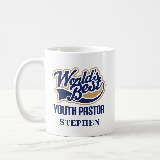 Presente personalizado pastor da caneca da (Esquerda)