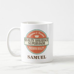 Presente personalizado supervisor da caneca da