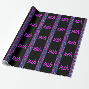 Presente Personalize o papel de envolvimento da idade