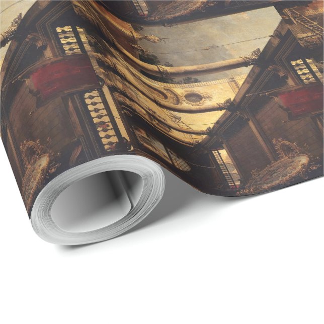 Presente Perspectiva com um papel de moldagem portática (Ponta do rolo)