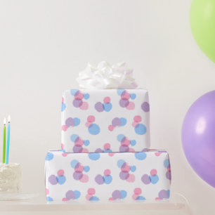 Presente Pincel Pincel Círculos de Traço Design Papel de En