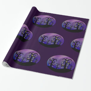 Presente Pomar de Estrelas de Papel de Embalagem