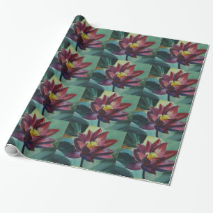 Presente Qualquer Celebração De Papel Floral E Luminoso,
