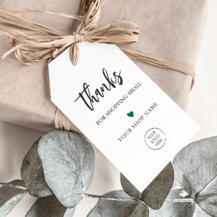 Presente Qualquer Obrigado colorido para Comprar etiqueta p