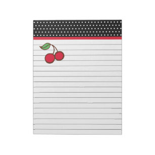 Presente retro do bloco de notas da lista do
