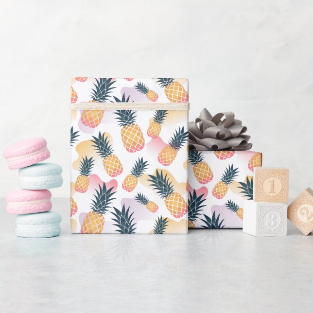 Presente Rolha de papel de empacotamento de padrão de Fruta (Chá de bebê)