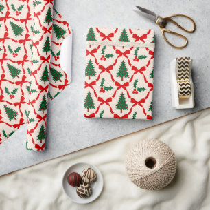 Presente Rolha de papel de enrolamento da árvore de Natal e