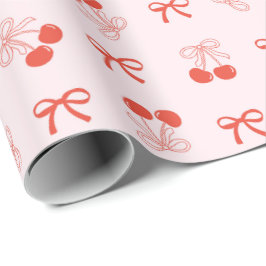 Presente Rolha de Papel de Mola de Natal da Cherry Red Coqu