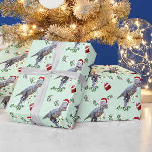 Presente Rolha de Papel de Moldagem de Natal do Dinossauro