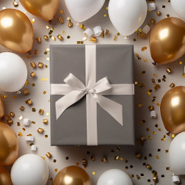 Presente Roll de Papel de Embalagem Clássico em Batch Escur