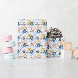 Presente Roll de papel de empacotamento de padrão de ventil