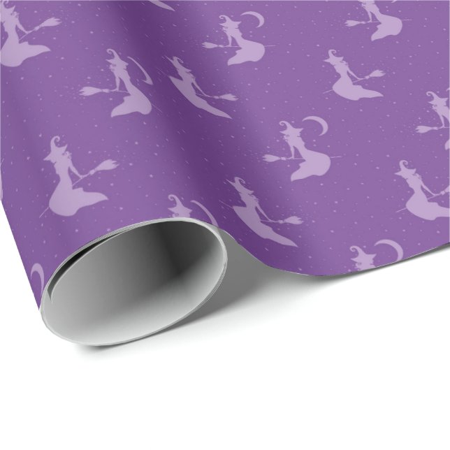 Presente Roll de Papel de Molho de Bruxa Roxa Spooky (Ponta do rolo)