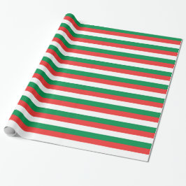 Presente SAM MATCHES: Papel de enrolamento de Natal