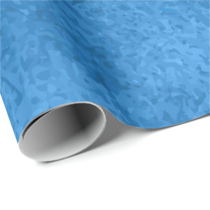 Presente Serenidade Azul - Papel de enrolamento de Textura 