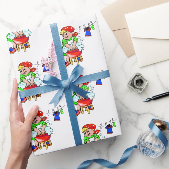 Presente Serviços de limpeza de papel com escutas brilhante (Presentear)