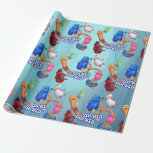 Presente Sheen the Jellybean 2: Papel de festa sacado e emb