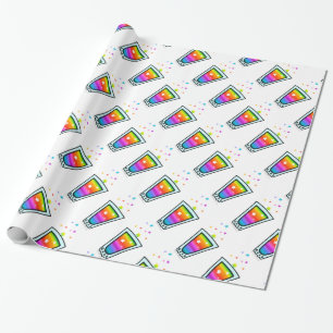 Presente Shotz! PAPEL de ENVOLVIMENTO do vidro de tiro do