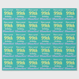 Presente Simples 99.º Aniversário de Papel