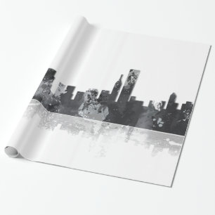 Presente SKYLINE de CHICAGO ILLINOIS - papel de