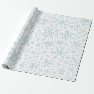 Presente SNOWFLAKS   Papel de enrolamento
