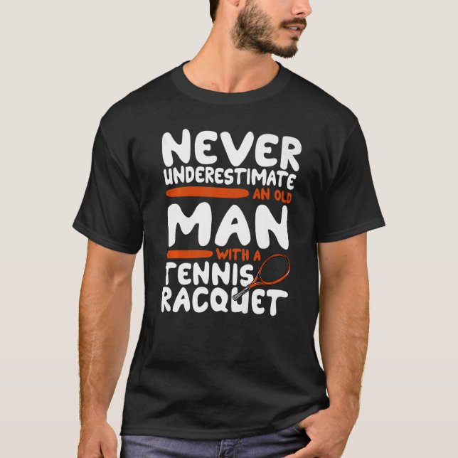 Presente Tênis de Camisa Velho Com Camisetas Racqu (Frente)
