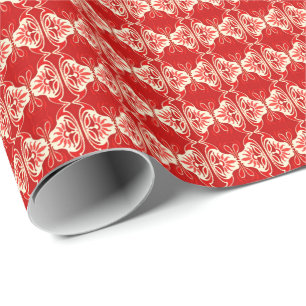Presente Teste padrão do papel de parede do art deco -