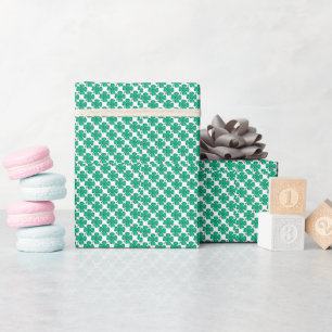 Presente Tiny Quatro Folhas Folhas de plástico papel de emb