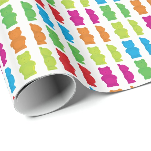 Presente Toneladas de papel de envolvimento gomoso dos (Ponta do rolo)