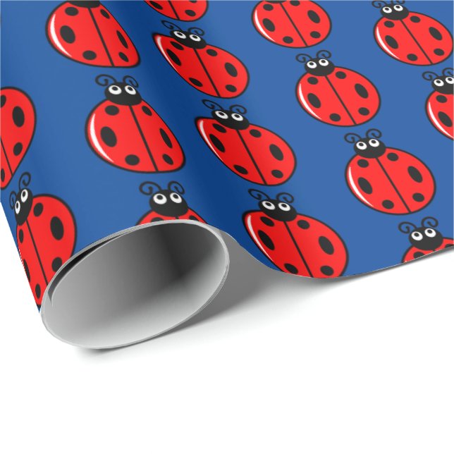 Presente Três Pequenos Damybugs - Papel De Molho De Matte (Ponta do rolo)
