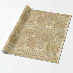 Presente Um papel de moldagem de Natal