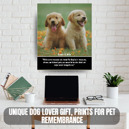 Presente Único para Amantes de Cães, Impressões pa