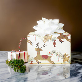 Presente Vendedor de Natal | Papel para enrolamento de coel