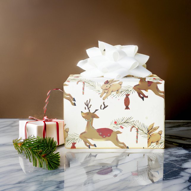 Presente Vendedor de Natal | Papel para enrolamento de coel (Criador carregado)