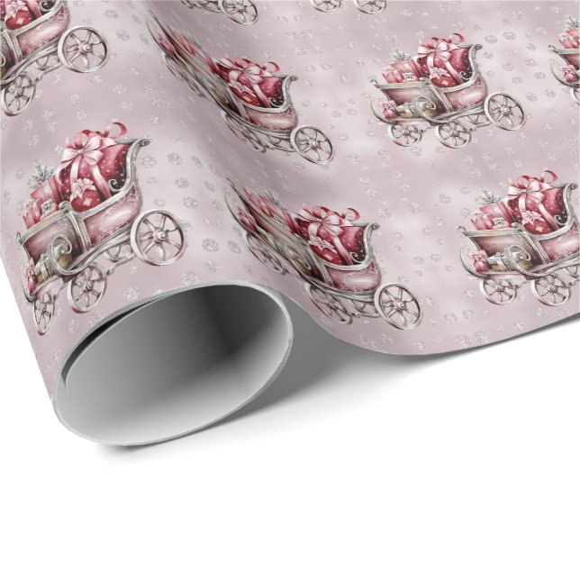 Presente Vestido De Natal Com Papel De Molho Para Presentes (Ponta do rolo)