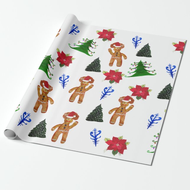 Presente Vestido de Papel no Natal, Ano Novo (Desenrolado)