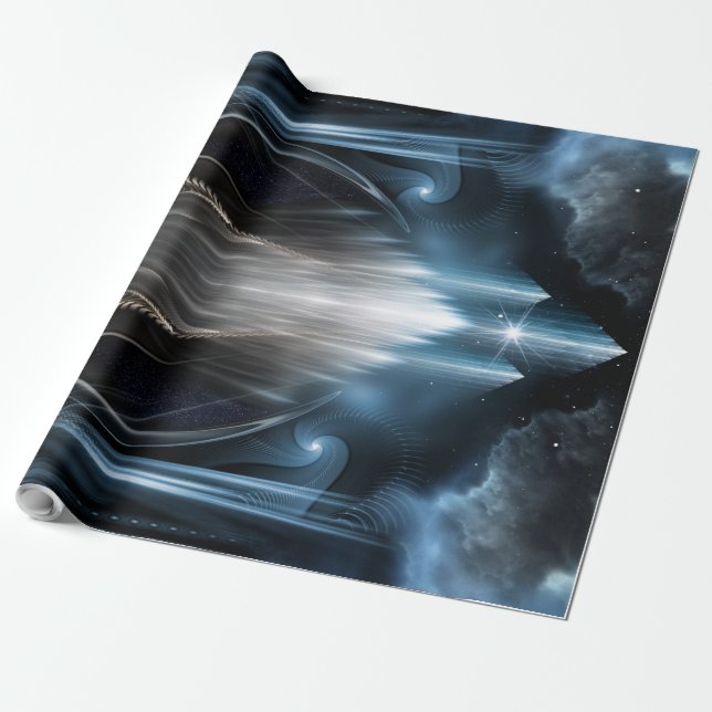 Presente Visão Da Vista Imperial Papel De Enrolamento (Desenrolado)